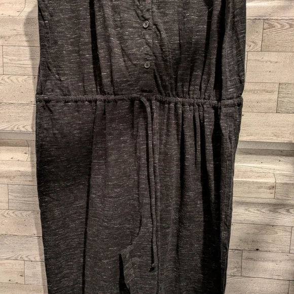Madewell Black Sleeveless Jumpsuit Size Large - Picture 4 of 9